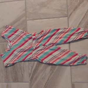 Dot dot smile pant romper sz 2t